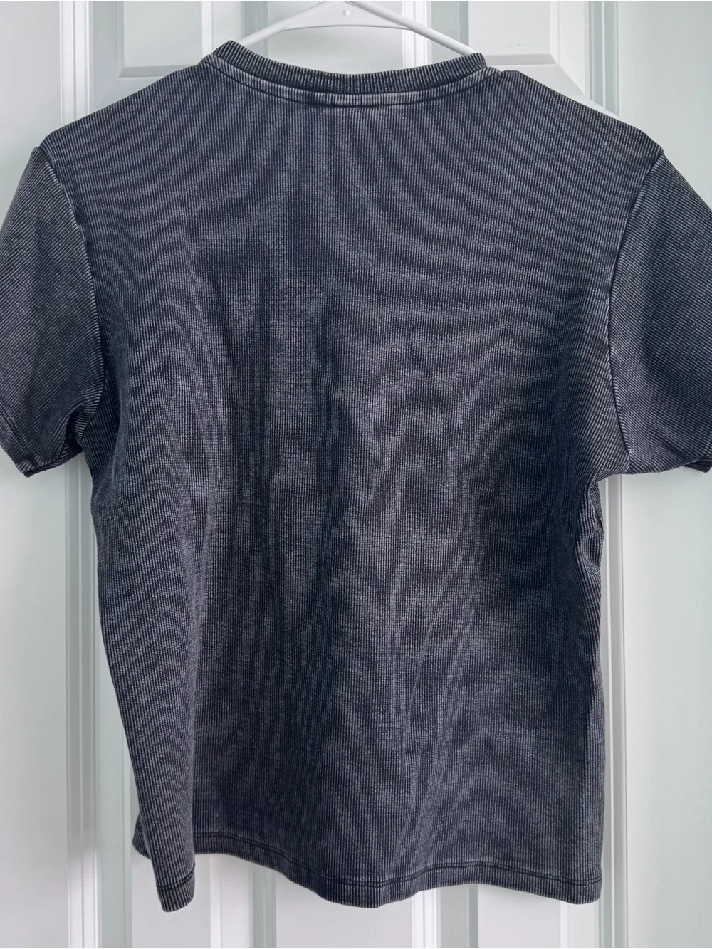 Teddy Fresh Acid Wash Rib Snaps Top - Picture 5 of 6